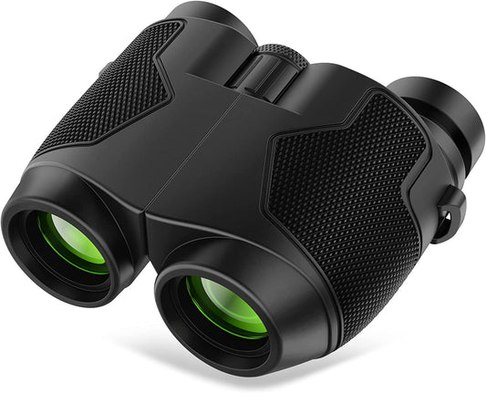 10x25 Binoculars for Adults,Kids, Compact Binoculars for Day and Night, Binoculars for Bird Watching Travel Sightseeing Hunting Wildlife Watching Outdoor Sports Games Concerts